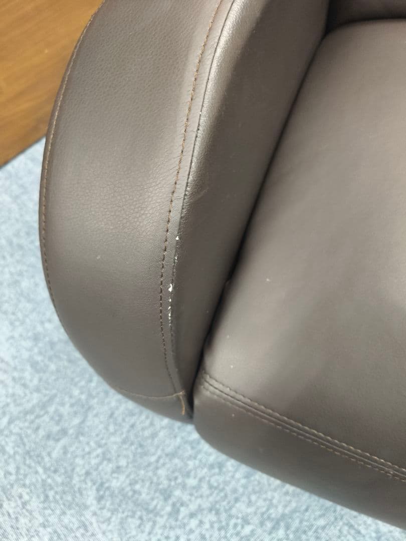 【送料込】ラウンジチェアDX レッグレスト連動タイプ(アイボリー)