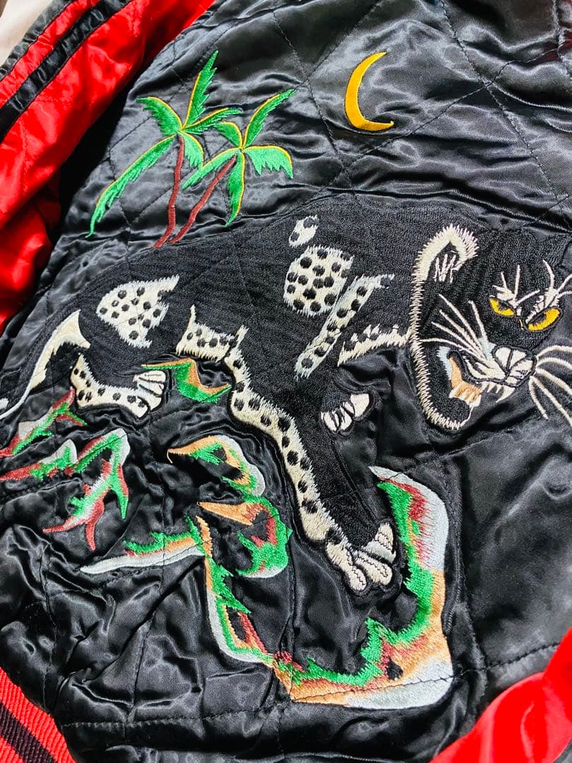 美品 SWITCH 別珍 日本限定 ワシ パンサー スカジャン unisex