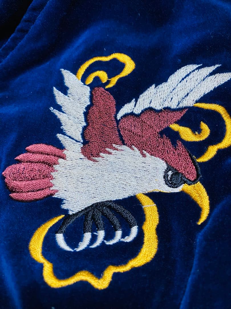 美品 SWITCH 別珍 日本限定 ワシ パンサー スカジャン unisex