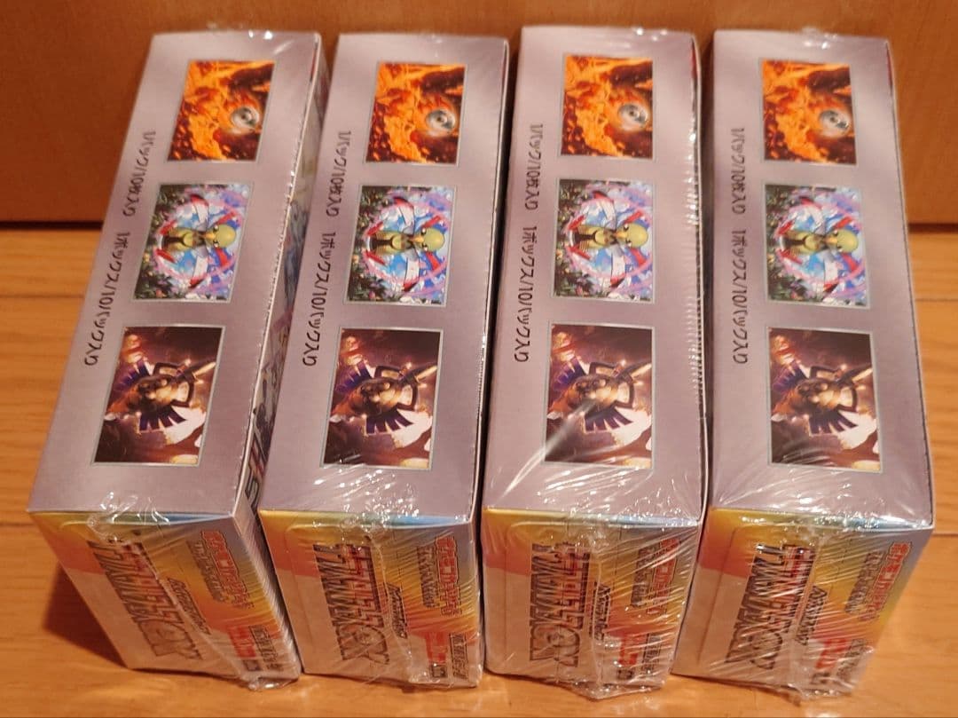 未開封 シュリンク有り 4box テラスタル フェス ポケモン カードゲーム