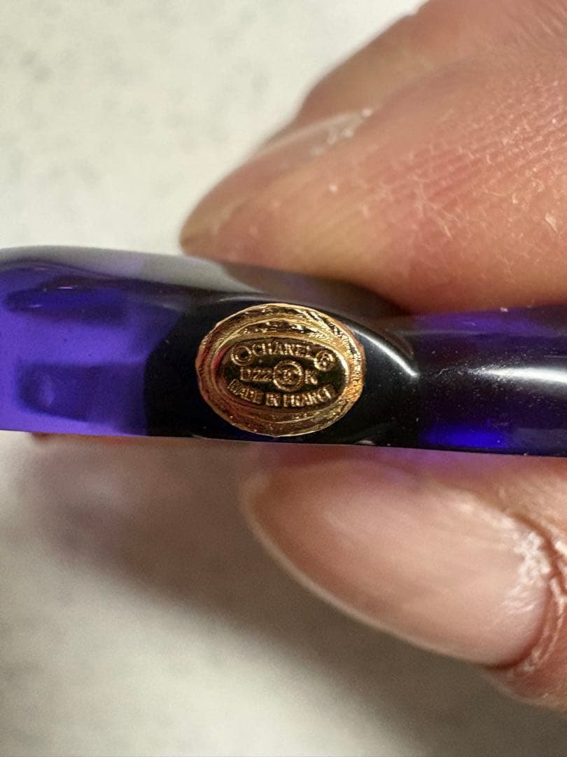 綺麗な紫　CHANELブローチ1週間限定‼️