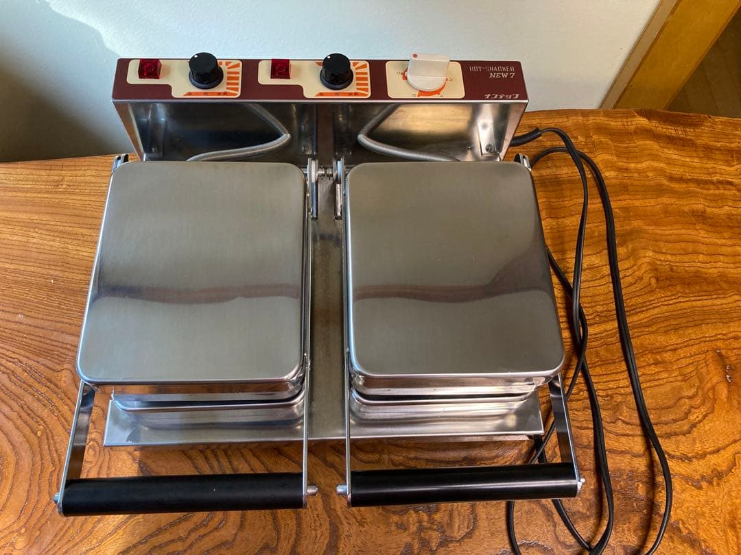サンテック ホットスナッカー NEW7 2連 業務用 ホットサンドメーカー