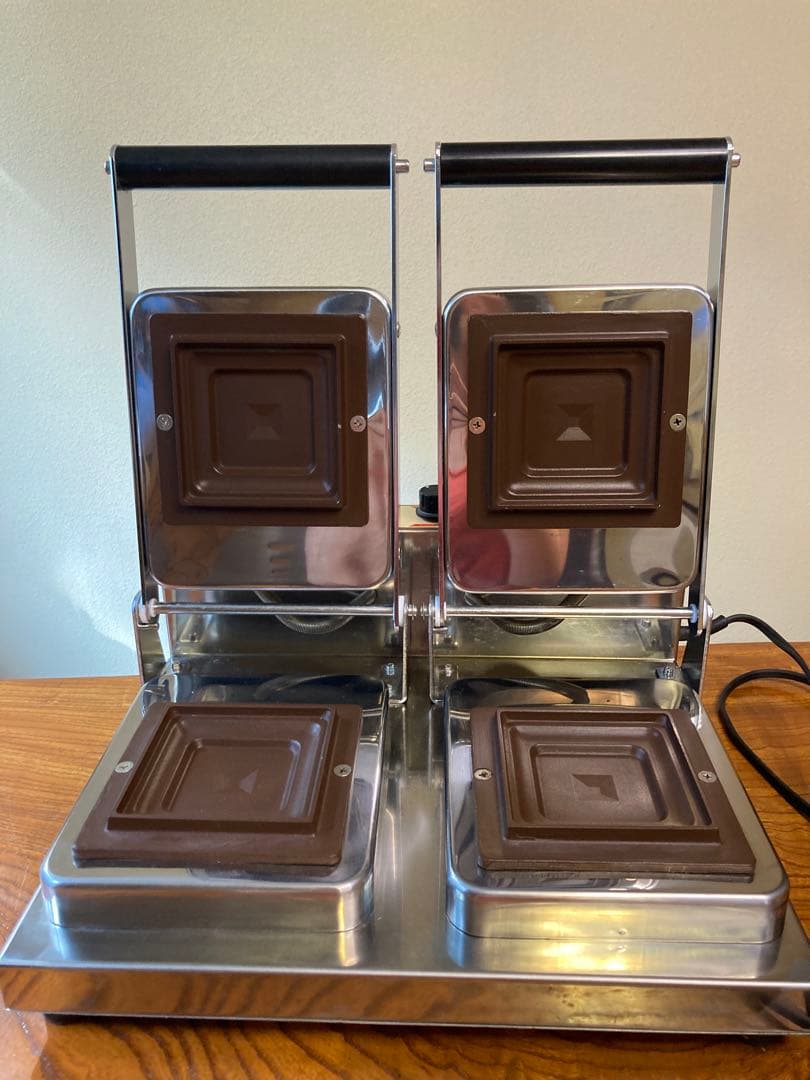 サンテック ホットスナッカー NEW7 2連 業務用 ホットサンドメーカー