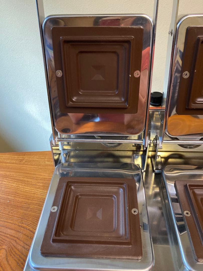 サンテック ホットスナッカー NEW7 2連 業務用 ホットサンドメーカー