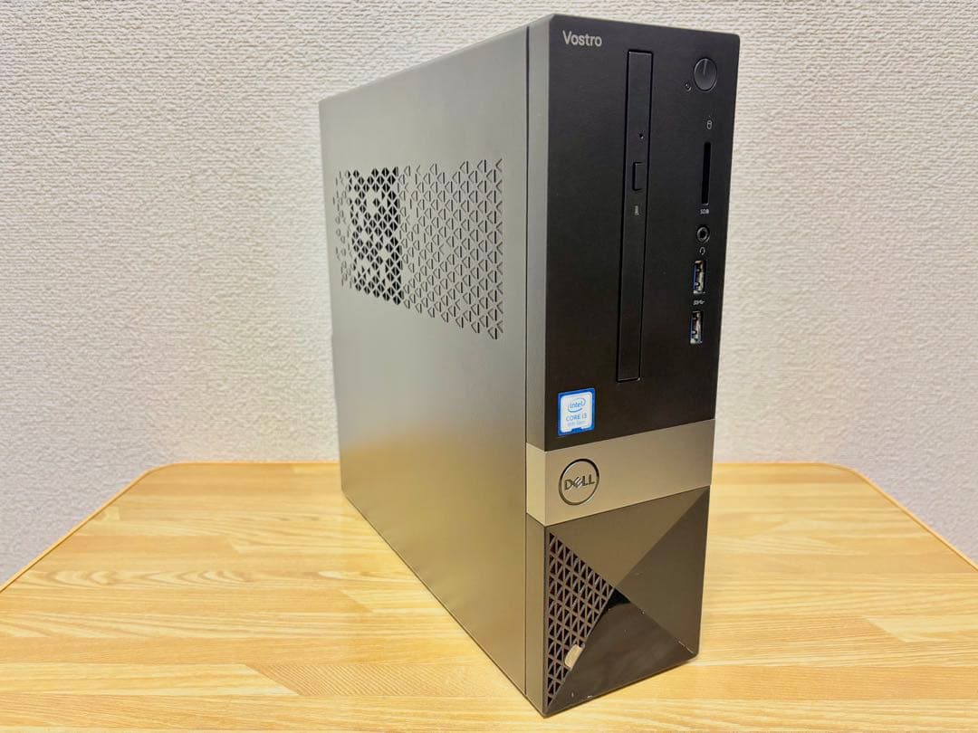 DELLデスクトップPC【初期設定済み】core i3, 8GB, HDD1TB