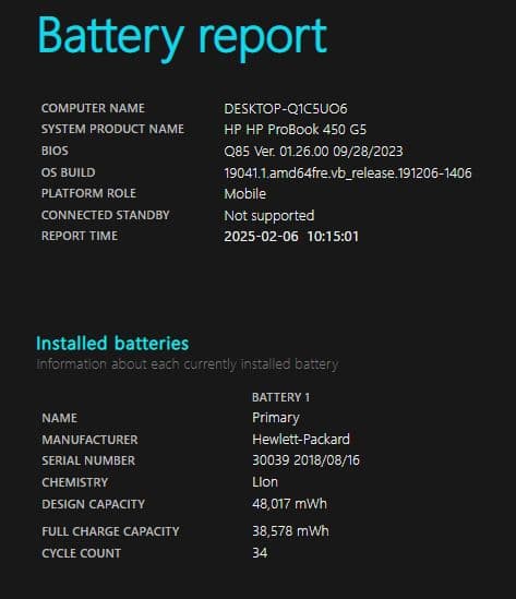 HP ノートパソコン Intel Core i3-7020U