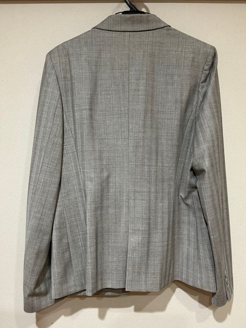 iCB Complete グレー チェック柄 パンツスーツ　42号