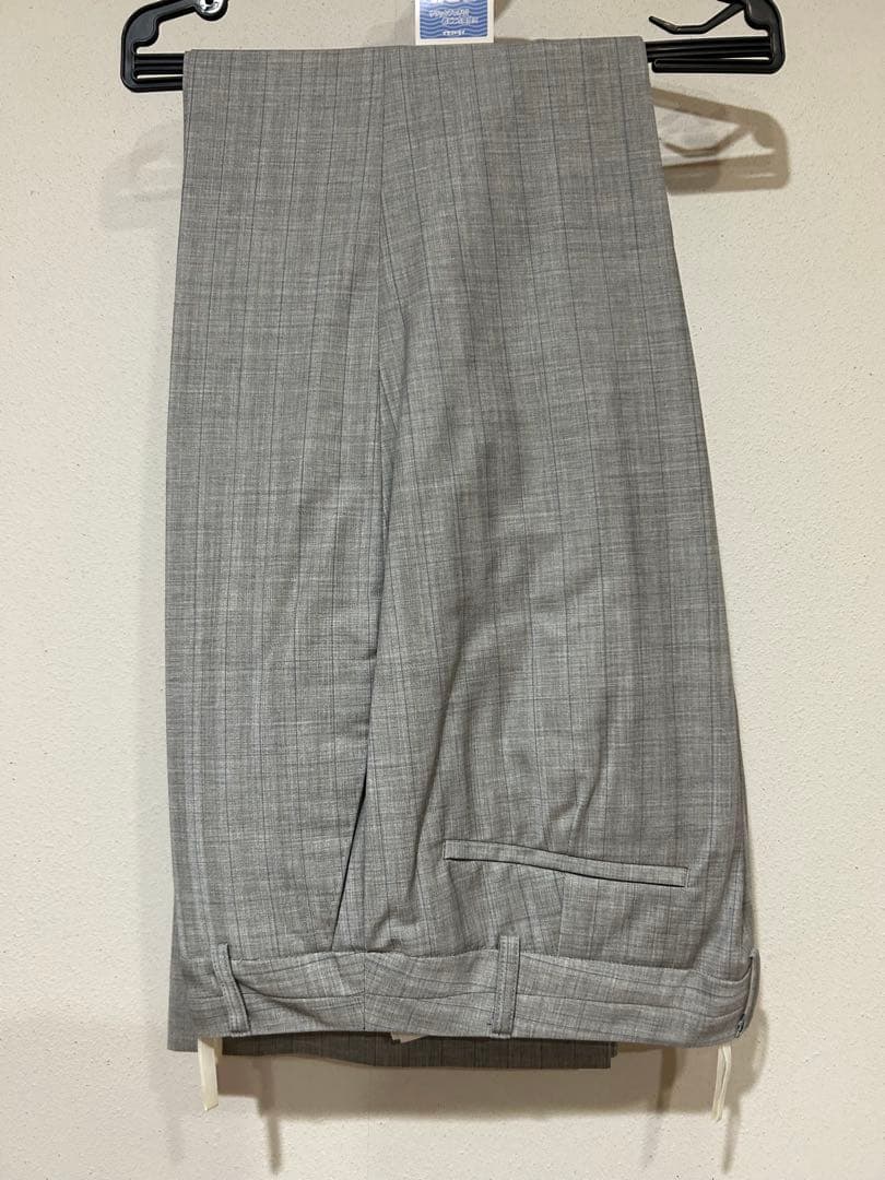 iCB Complete グレー チェック柄 パンツスーツ　42号