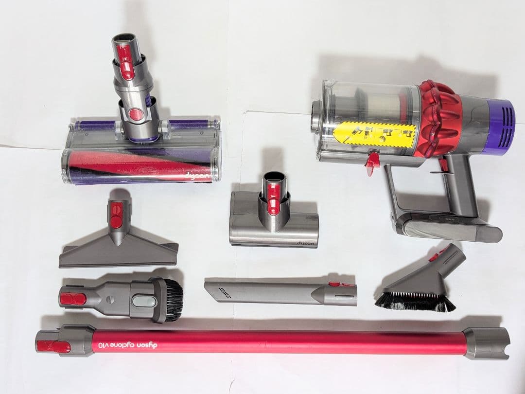 【70分稼働】ダイソン掃除機SV12　V10スタンド付きフルセット　動作品　④