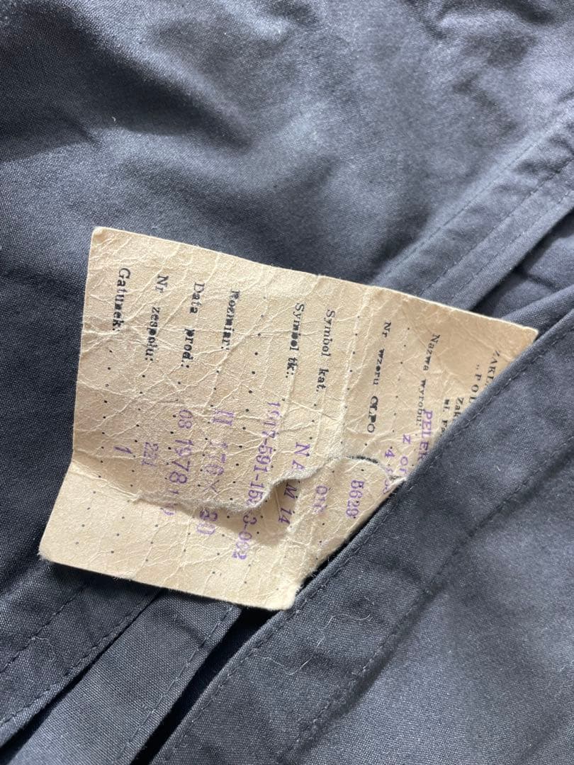 ポーランド軍幕 (ネイビー将校カラー)サイズ２