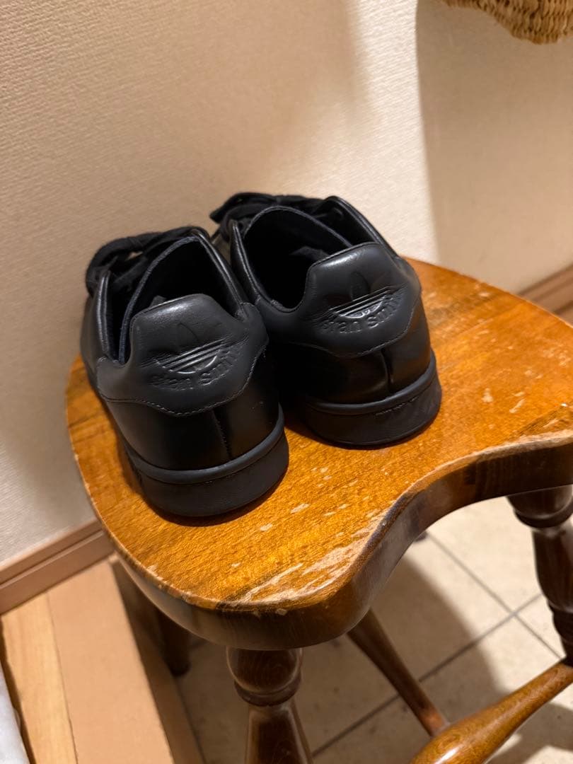 adidas Stan Smith lux スタンスミス　ブラック レザー