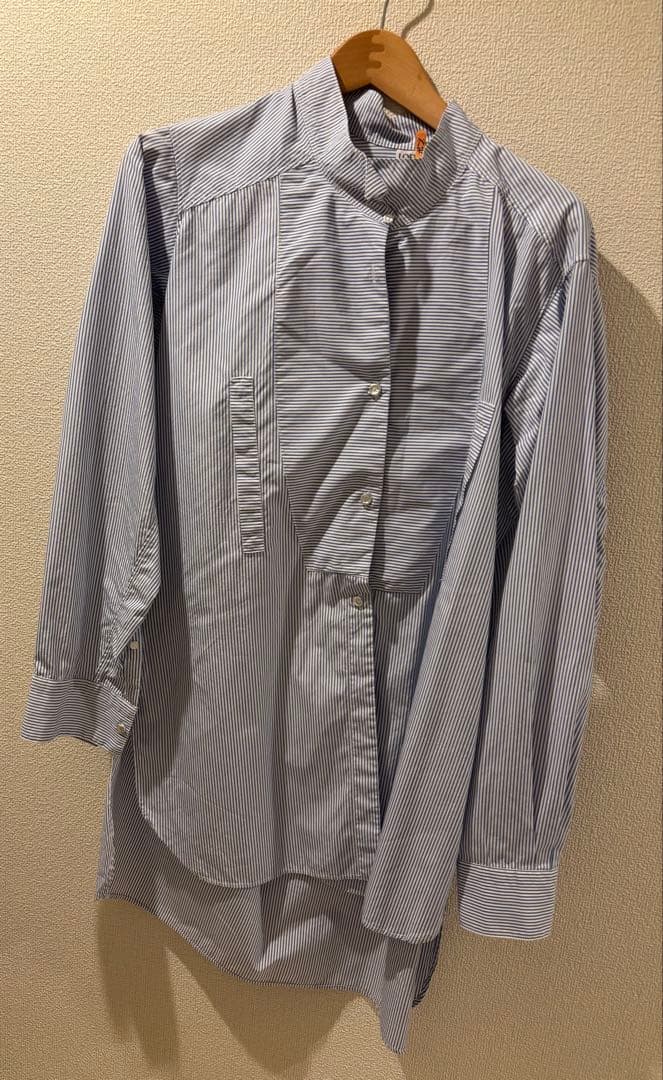 LOEWE ロエベ ストライプ シャツ ワンピース 　 XS　オーバーサイズ