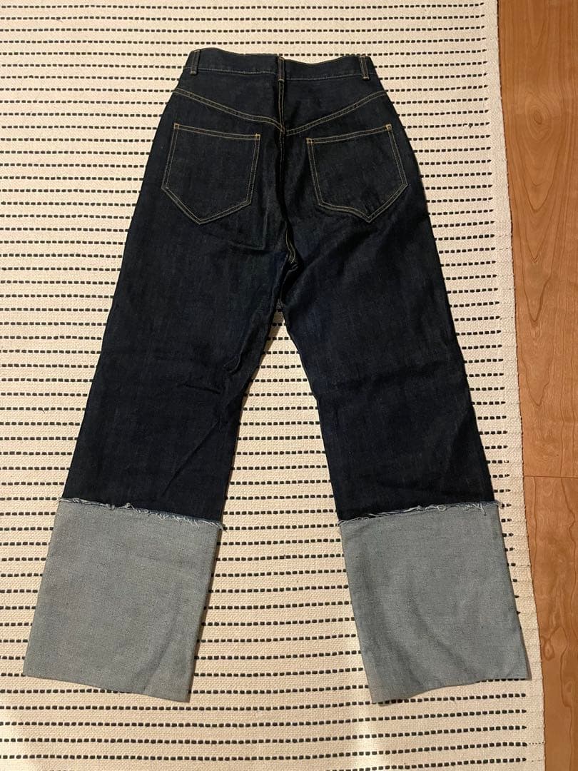 【美品】MECRE ロールアップデニム M