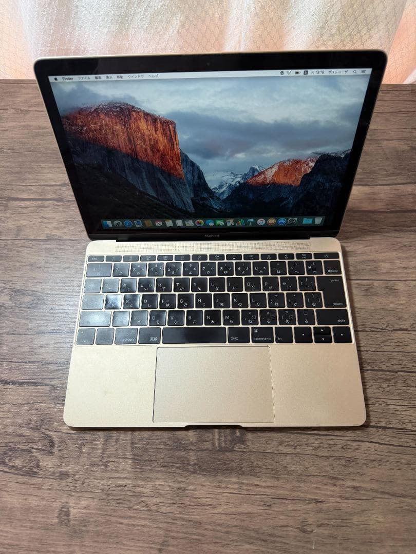【美品】Apple MacBook Retina 12インチ Early2015