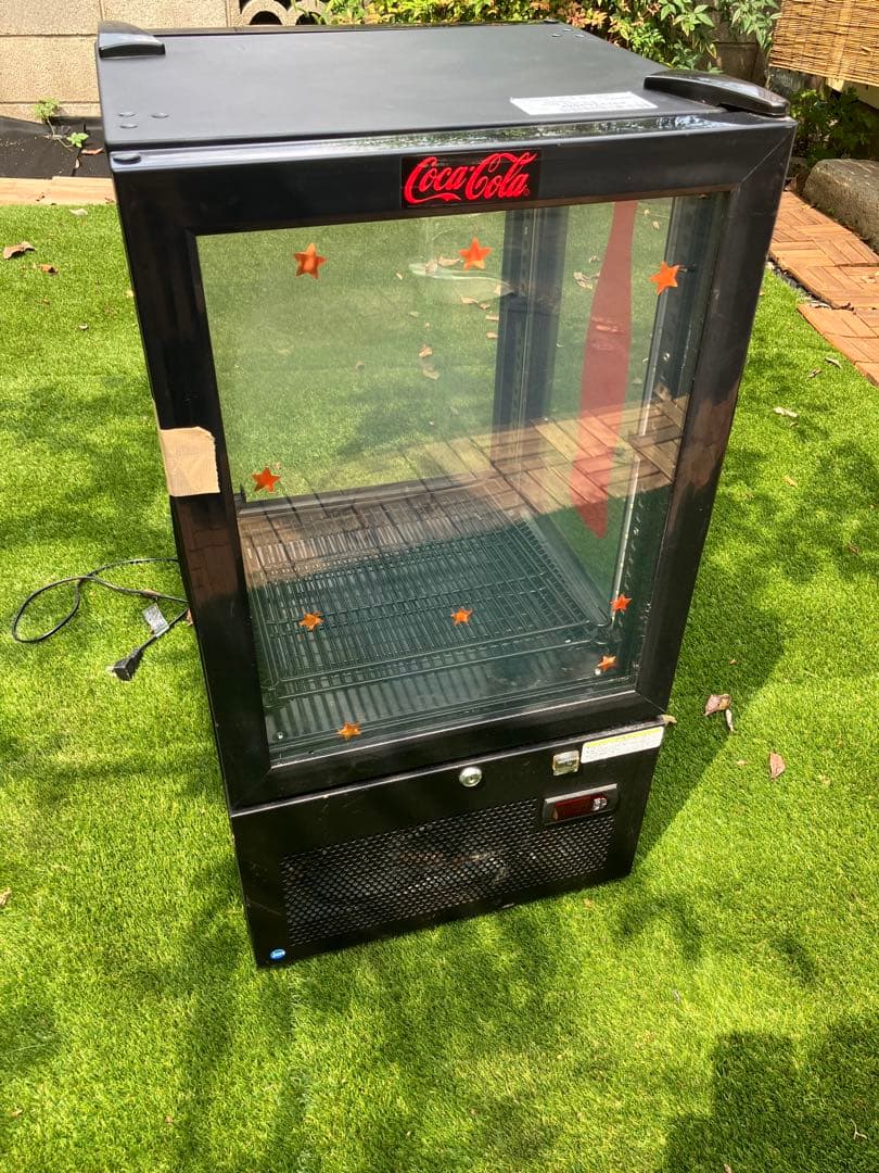 (引き取り)レア⭐︎ ビンテージ コカコーラ冷蔵庫　ショーケース