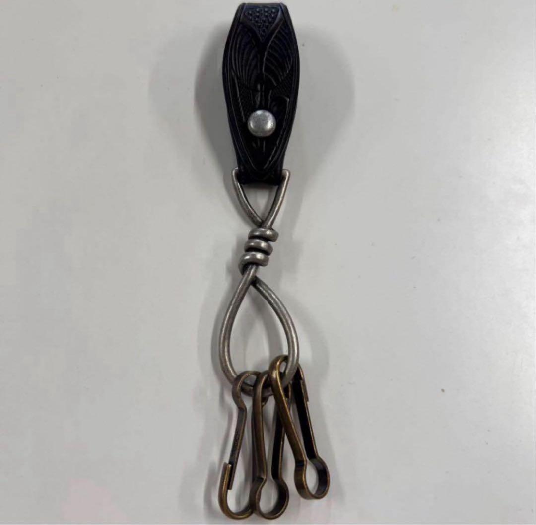 〆　RRLダブルアールエル キーフック　リングセット キーホルダー DOUBLE