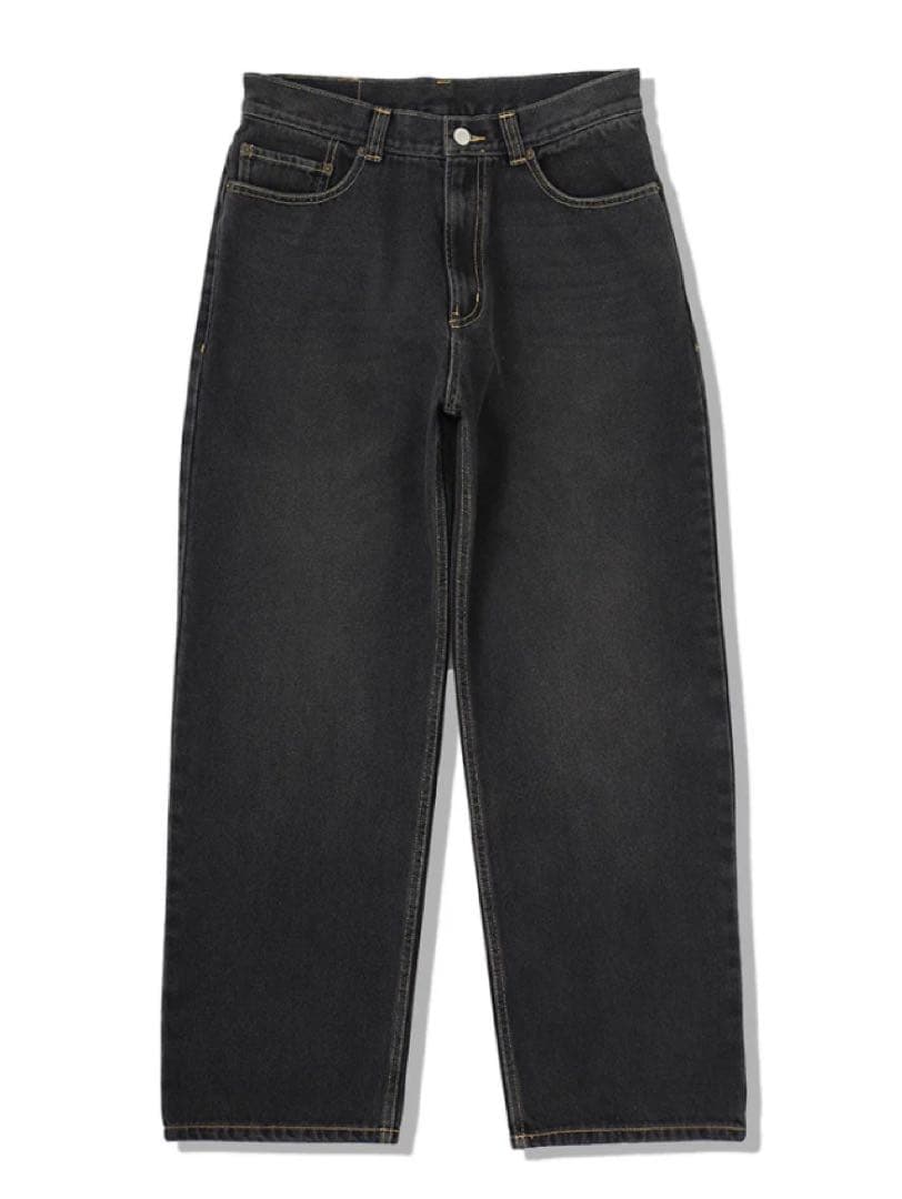 【完売品】BELVET【Washed Black Denim Jacket]