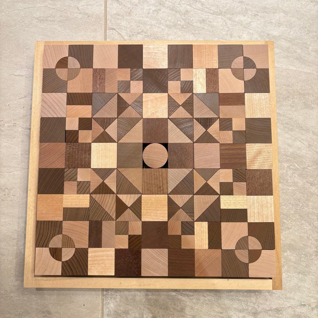 [美品]童具館 WAKU-BLOCK30 Small Box ツートン 積み木