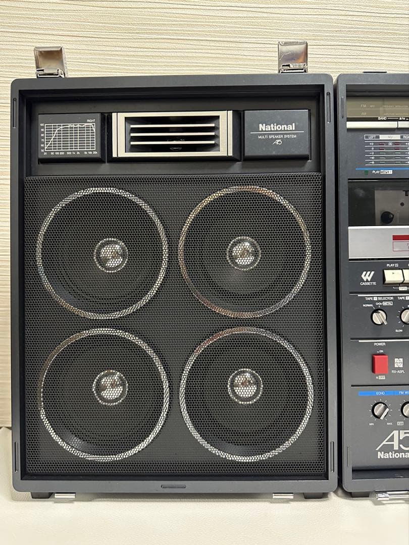 National RX-A5 Boombox /大型ラジカセ 美品・整備済