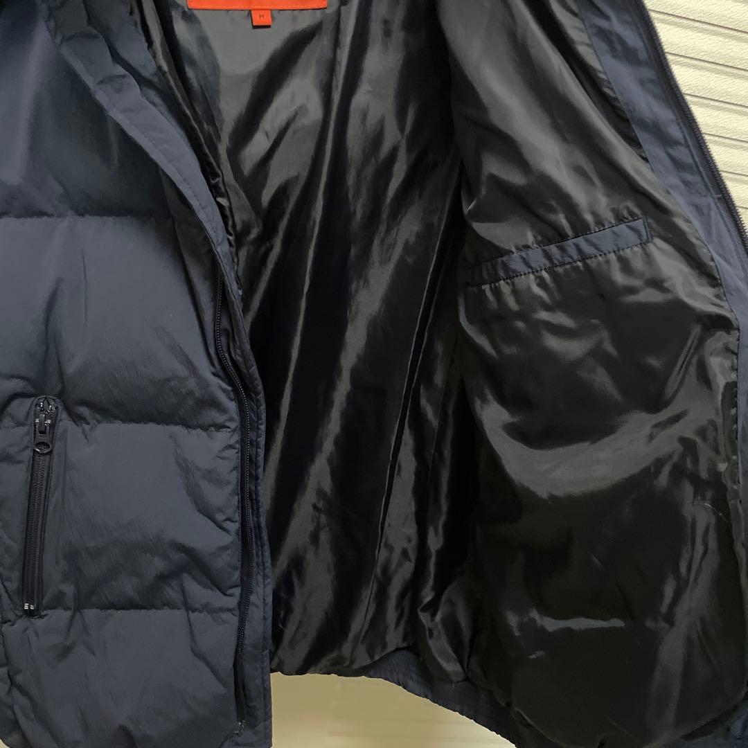 ROSSO フード付きダウンジャケット