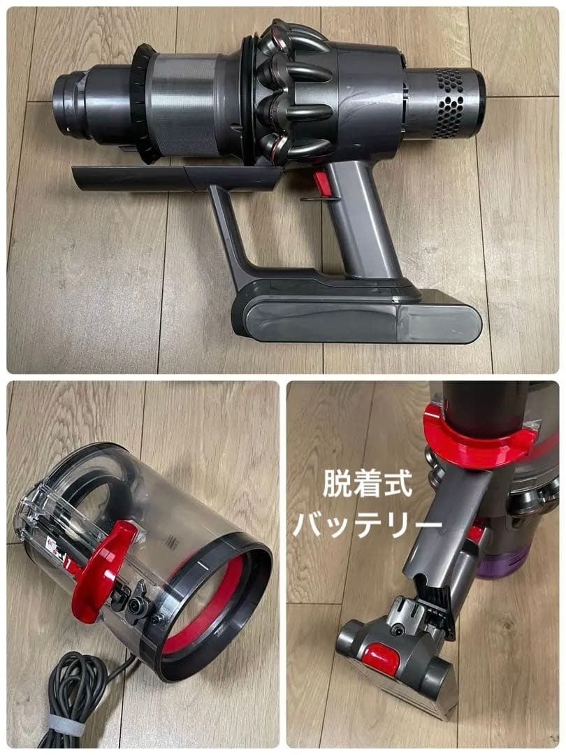 ダイソン③SV15V11 美品パイプ２ヘッドから選択　交換フィルター フルパーツ