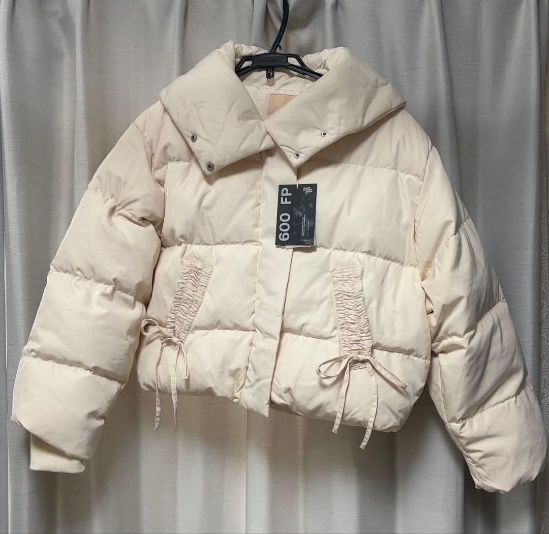 【新品未使用】リボンダウンジャケット　リゼクシー