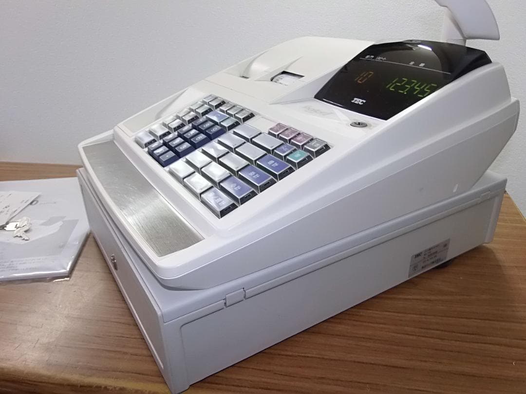 1/8設定無料東芝テック10部門軽減税率対応インボイスレジスターMA-550