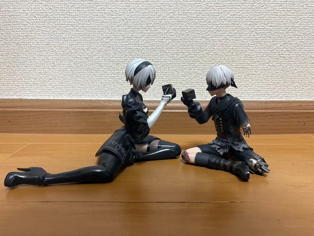 今週限定価格！NieR 一番くじ 2B 9S 機会生命体フィギュアセット