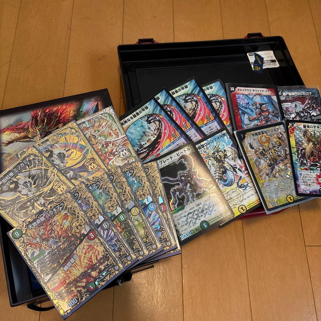 デュエマ引退品 プレイマット、デッキケースまとめ売り