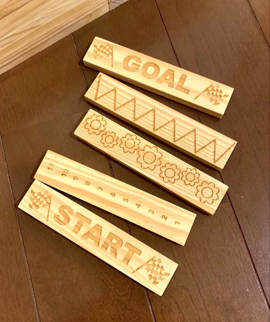 【KAPLA】カプラ 木製積み木 280ピース 　デザインブック中級赤　欠品無