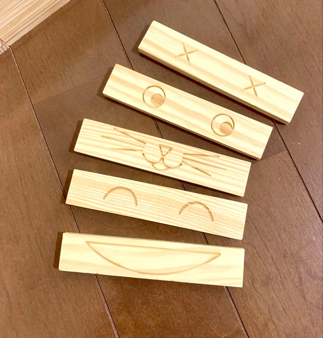 【KAPLA】カプラ 木製積み木 280ピース 　デザインブック中級赤　欠品無