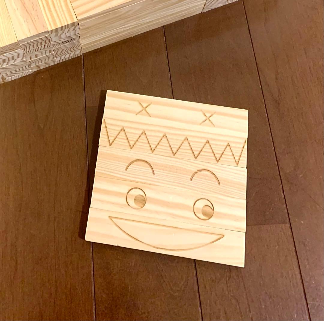 【KAPLA】カプラ 木製積み木 280ピース 　デザインブック中級赤　欠品無