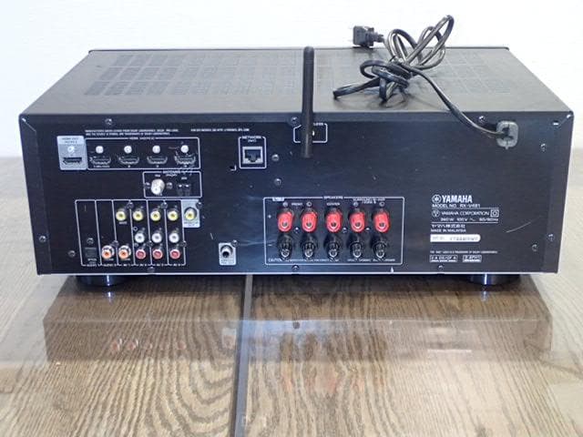 YAMAHA RX-V481 AVアンプ 快調良音・リモコン無し・アプリ便利です