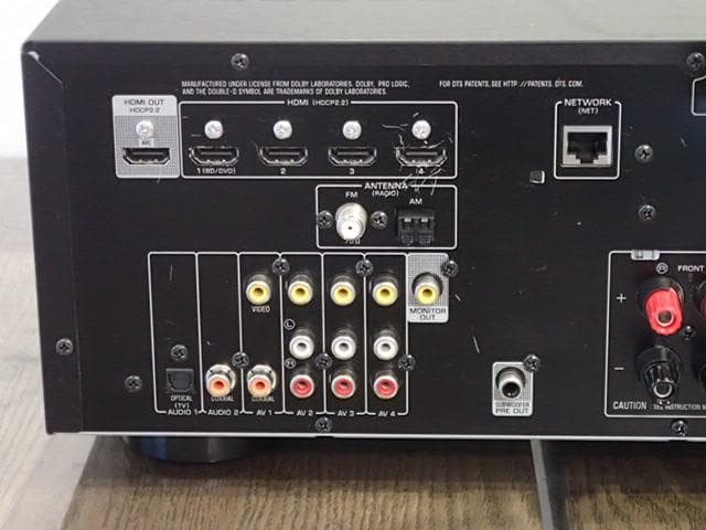 YAMAHA RX-V481 AVアンプ 快調良音・リモコン無し・アプリ便利です