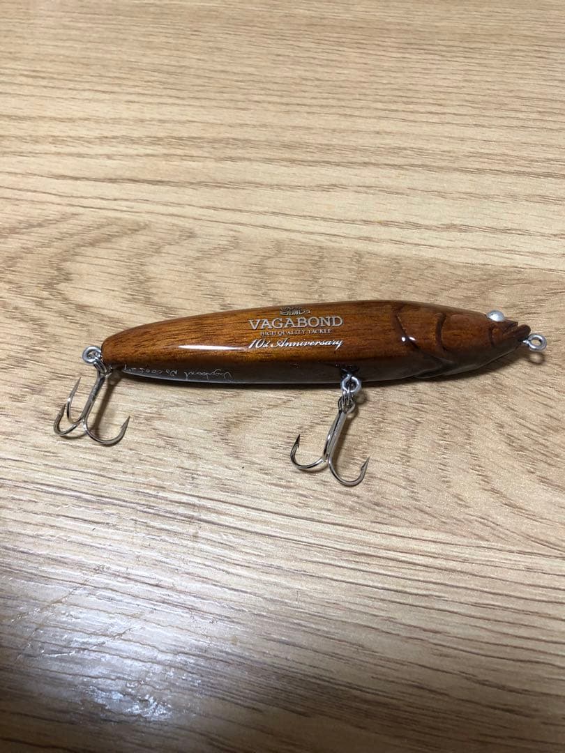 ヴァガボンド　ウッド　雷魚　ライギョペンシル　10th anniversary