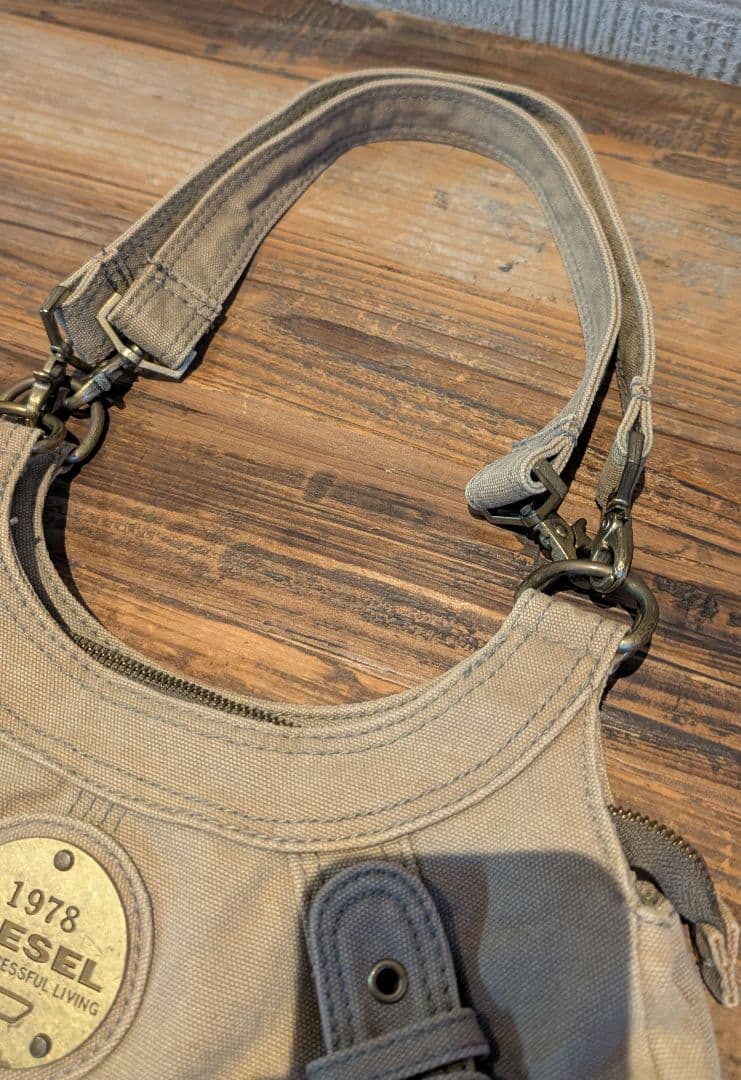 DIESEL Archive shoulder bag Y2K 三日月