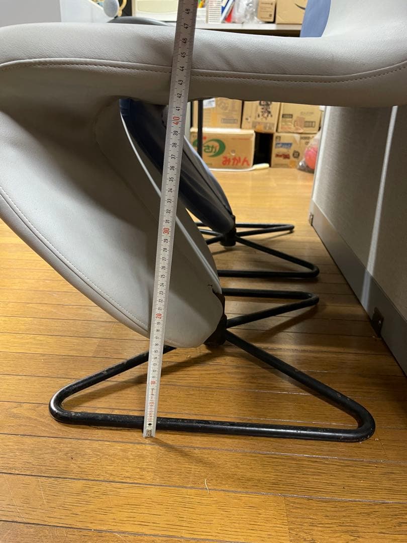 【ヴェルナー・パントン・システム1-2-3】ハイバックラウンジチェア　グレー