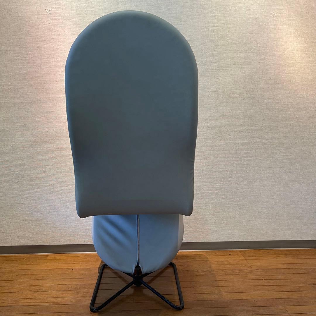 【ヴェルナー・パントン・システム1-2-3】ハイバックラウンジチェア　グレー