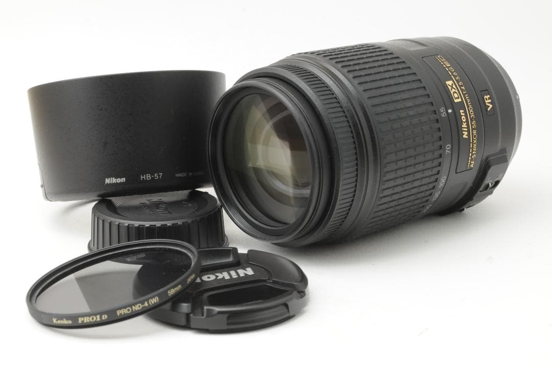 ★美品★Nikon AF-S NIKKOR 55-300mm 手振れ補正付き