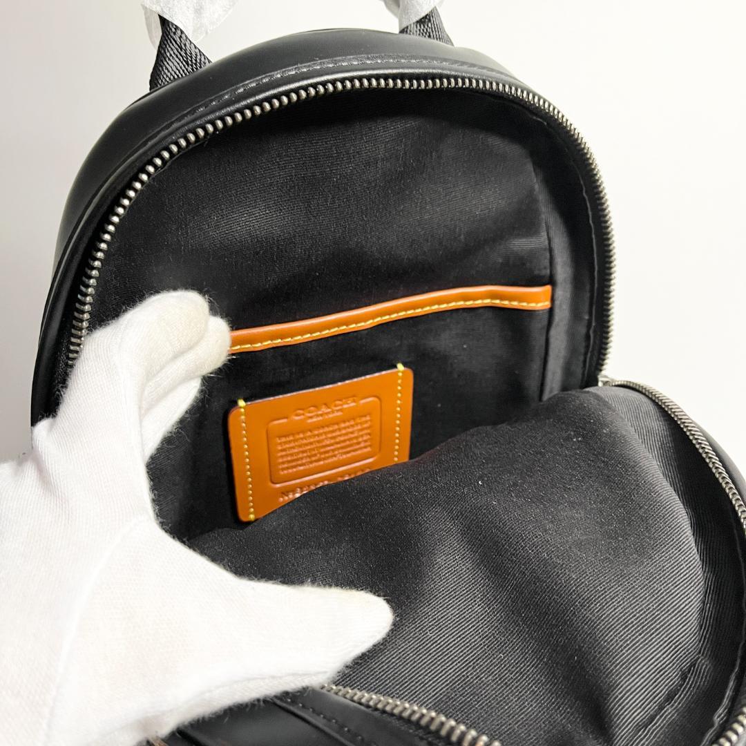 【新品未使用】COACH コーチ チャーター パック・シグネチャー ボディバッグ