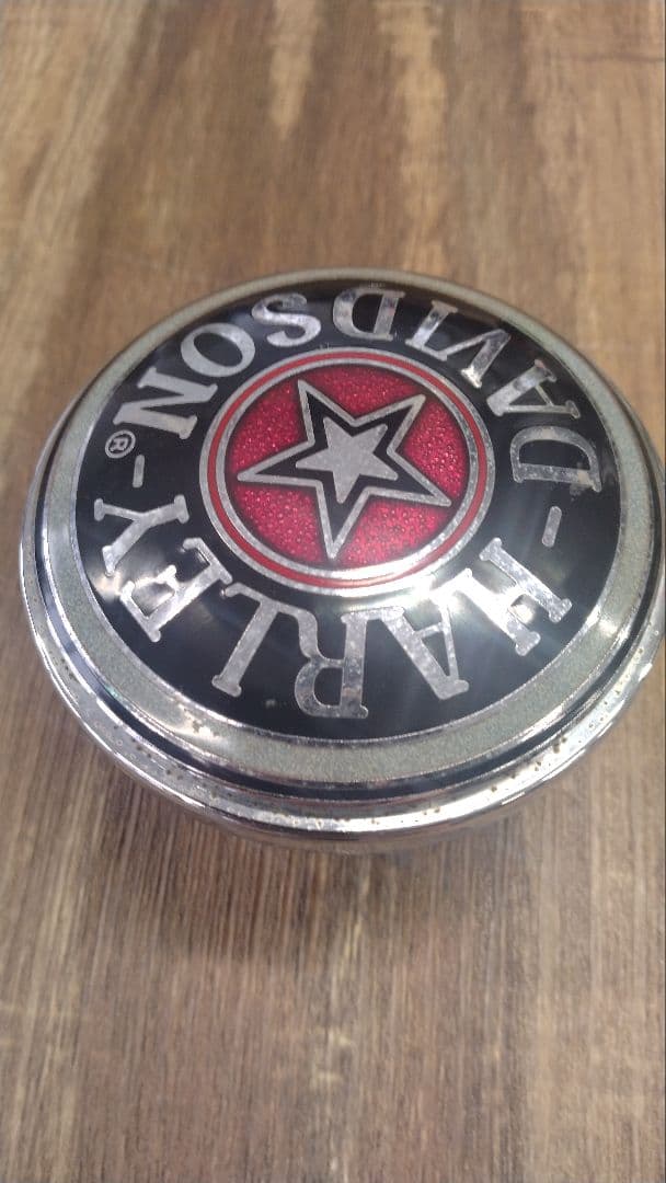 し*ろ様 Harley-Davidson タンクキャップ　七宝焼