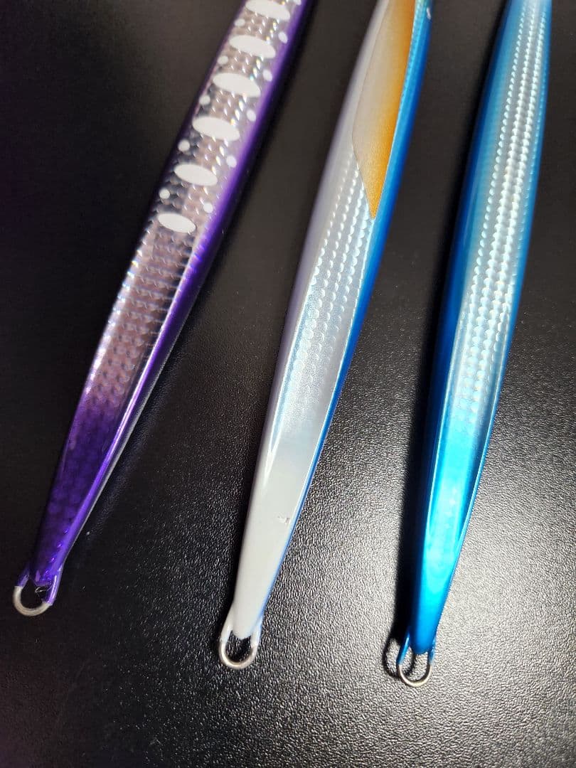 【もりもり】ウロコジグ400g×2本、350g×1本、300g×3本