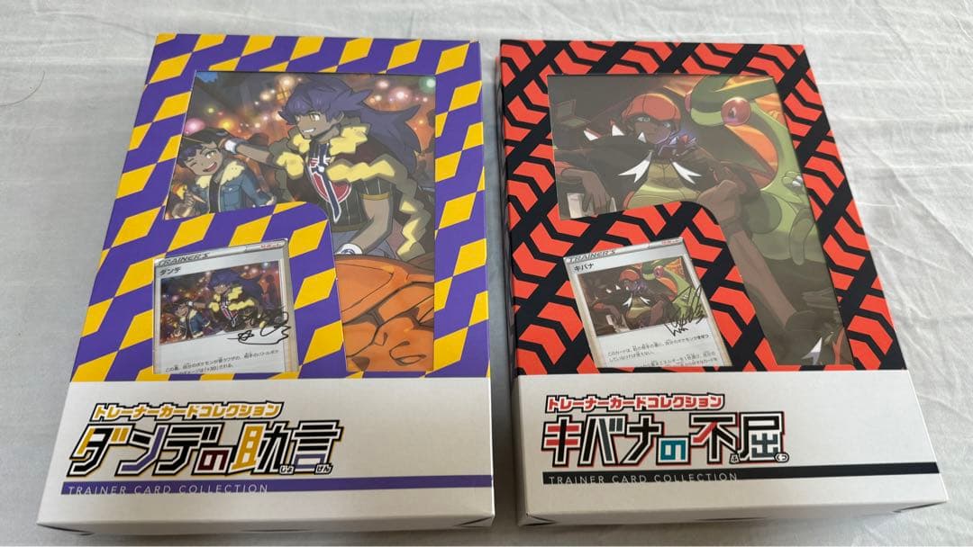 【ポケカ】トレーナーカードコレクション キバナの不屈 ダンデの助言【未開封】