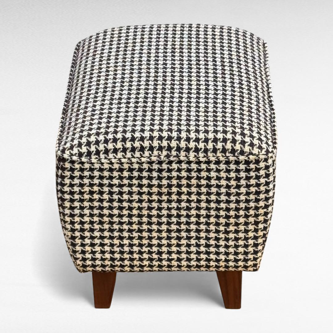 HUKLA オットマン　フクラ 千鳥柄