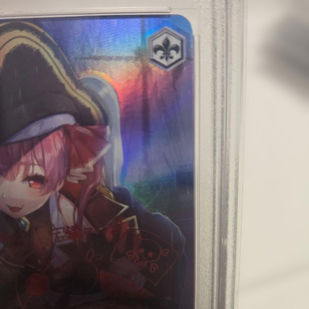 ヴァイス宝鐘海賊団船長 宝鐘マリン SP　サイン　psa10