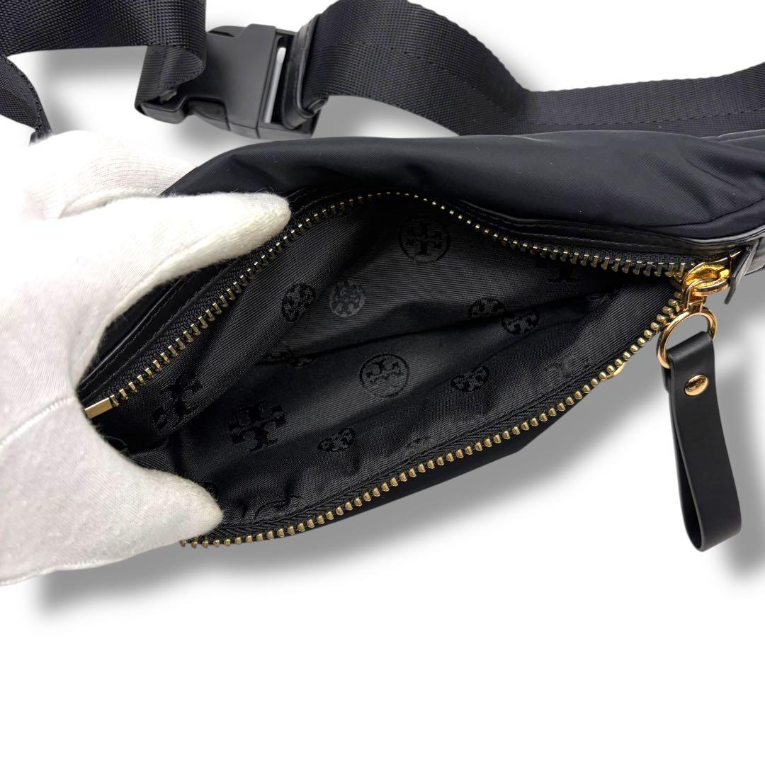 【美品】トリーバーチ ボディバッグ ウエストポーチ ナイロン