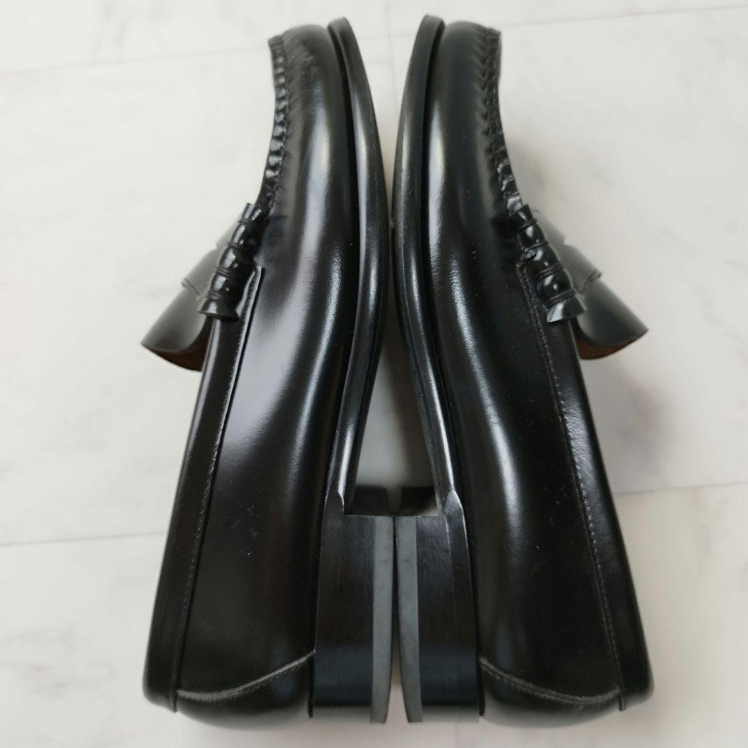 極美品　リーガル ローファー モカシン 本革 黒 24cm