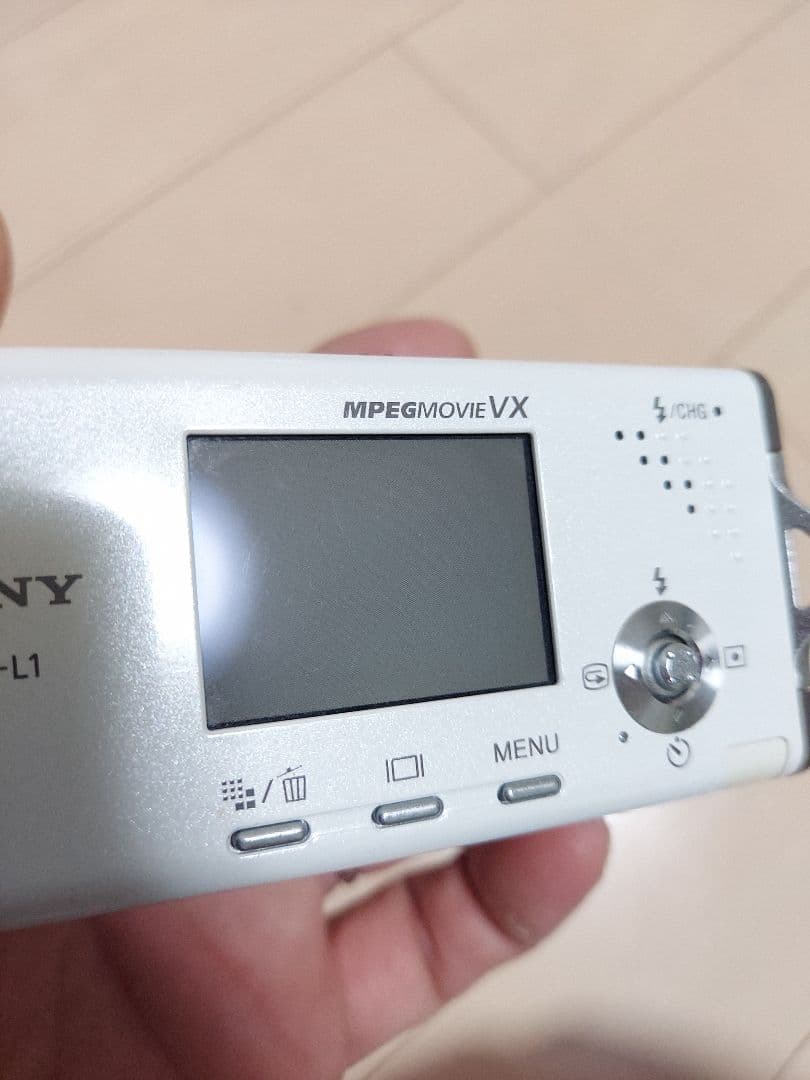 SONY Cyber−Shot L DSC-L1 動作確認済　ホワイト