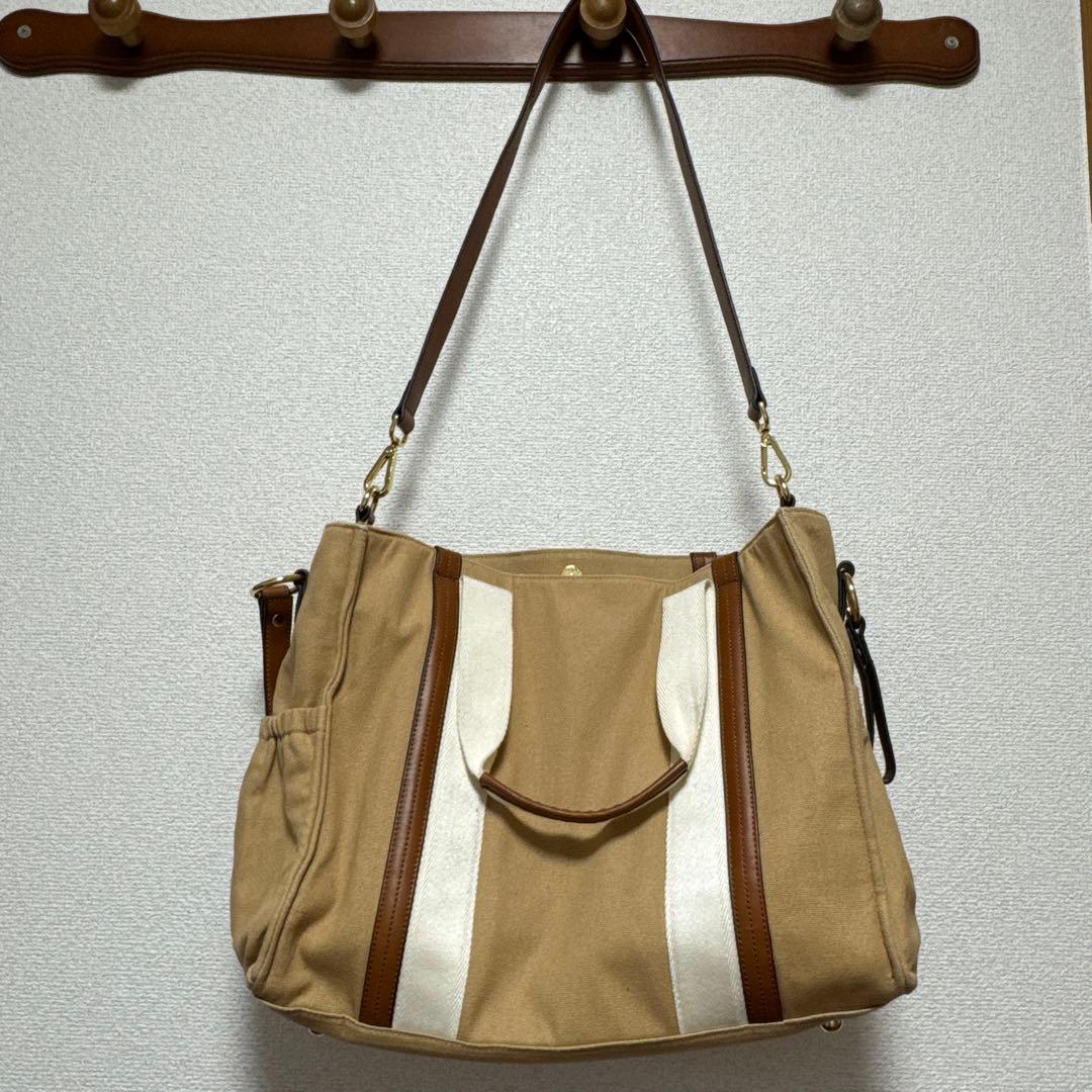 専用！クロエ　Chloé ベージュ マザーズバッグ　クロエの２wayトートバッグ