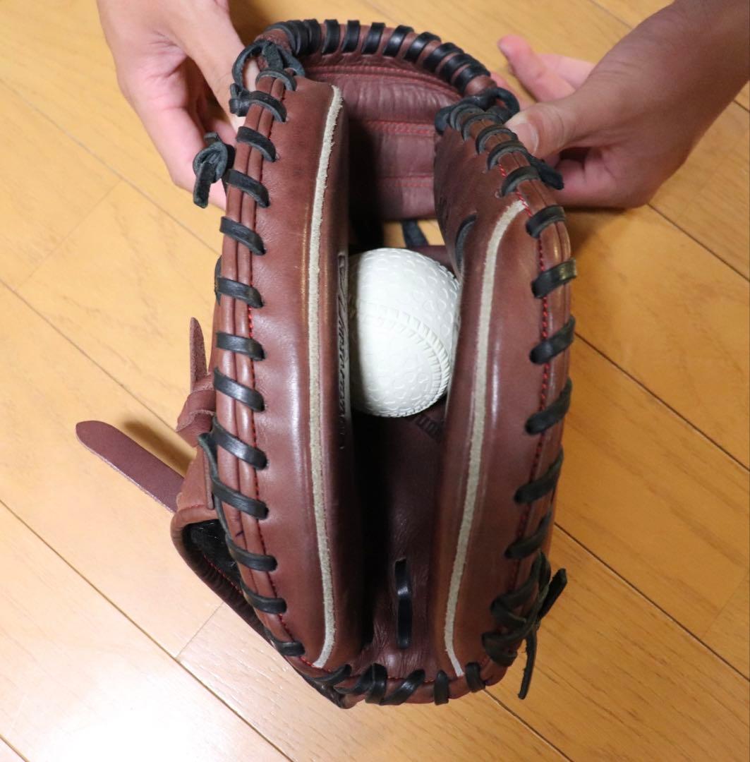 少年軟式キャッチャーミット　ハタケヤマ